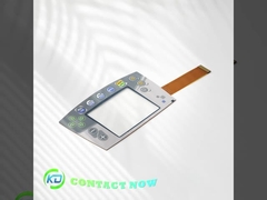 Metal Dome Switch FPC Membrane Switch Keypad with Window Metal Dome Switch