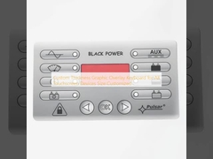 Custom Thickness Graphic Overlay Keyboard for All Touchscreen Devices Size Customized