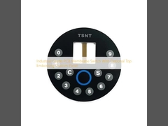 Industrial Grade PCB Membrane Switch With Optional Top Embossing Custom Panel