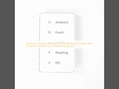 Electronic Control Adhibition PCB Membrane Switch With Pantone And RAL Color Matching System