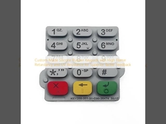 Custom-Made Silicone Rubber Keypads with High Flame Retardancy and UV Resistance for Superior Tactile Feedback