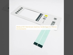 Medical PET Membrane Switches Tactile Type For Humid Environments