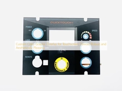 Custom Color Graphic Overlay for Touchscreen Devices Robust and Aesthetically Pleasing