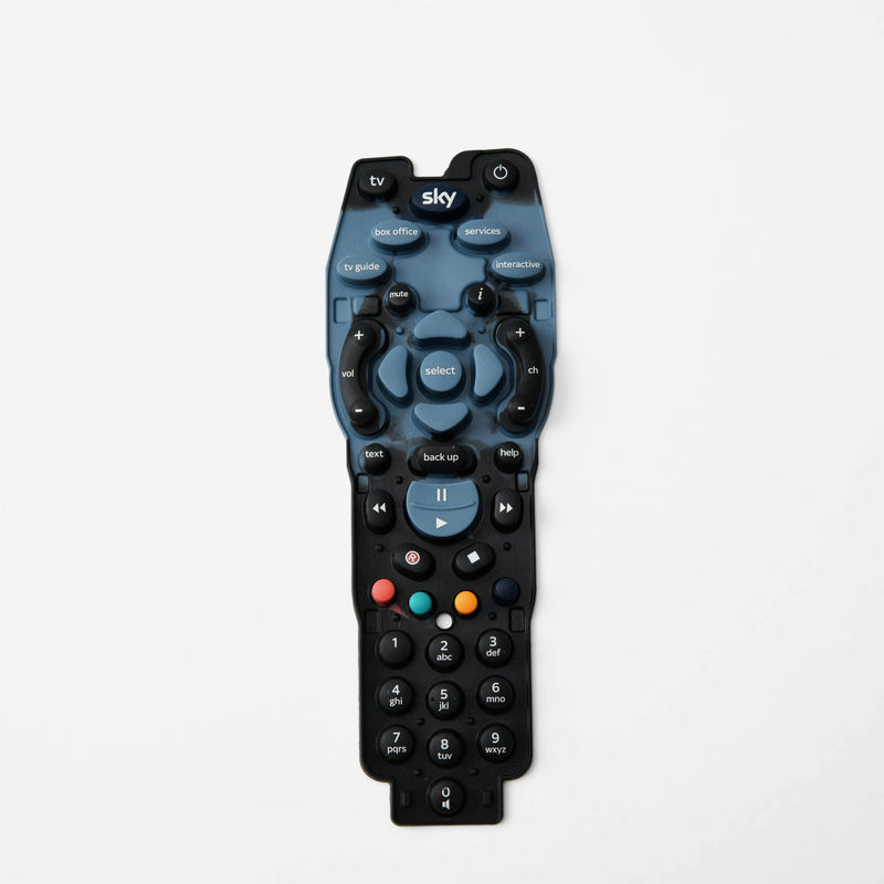 Ozone Resistant Silicone Rubber Keypads With PMS Color Multipurpose