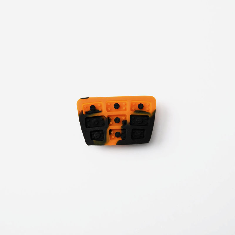 PMS Color Silicone Rubber Membrane Switches Irregular Shape Abrasion Resistant