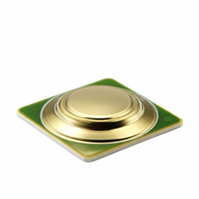 Humidity Resistant PET Membrane Switch with Gold Plated Stainless Steel Metal Dome and Durable PET Material