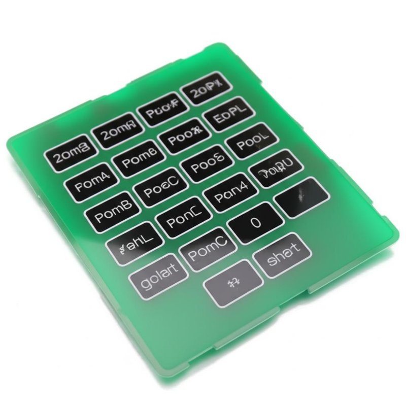 20mA Led Current PET Membrane Keypad for Heavy-Duty Applications in Humid Environments