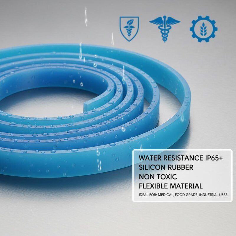 Water Resistance IP65 Or Higher Silicon Rubber Non Toxic Flexible Material Ideal For Medical Food Grade And Industrial Uses