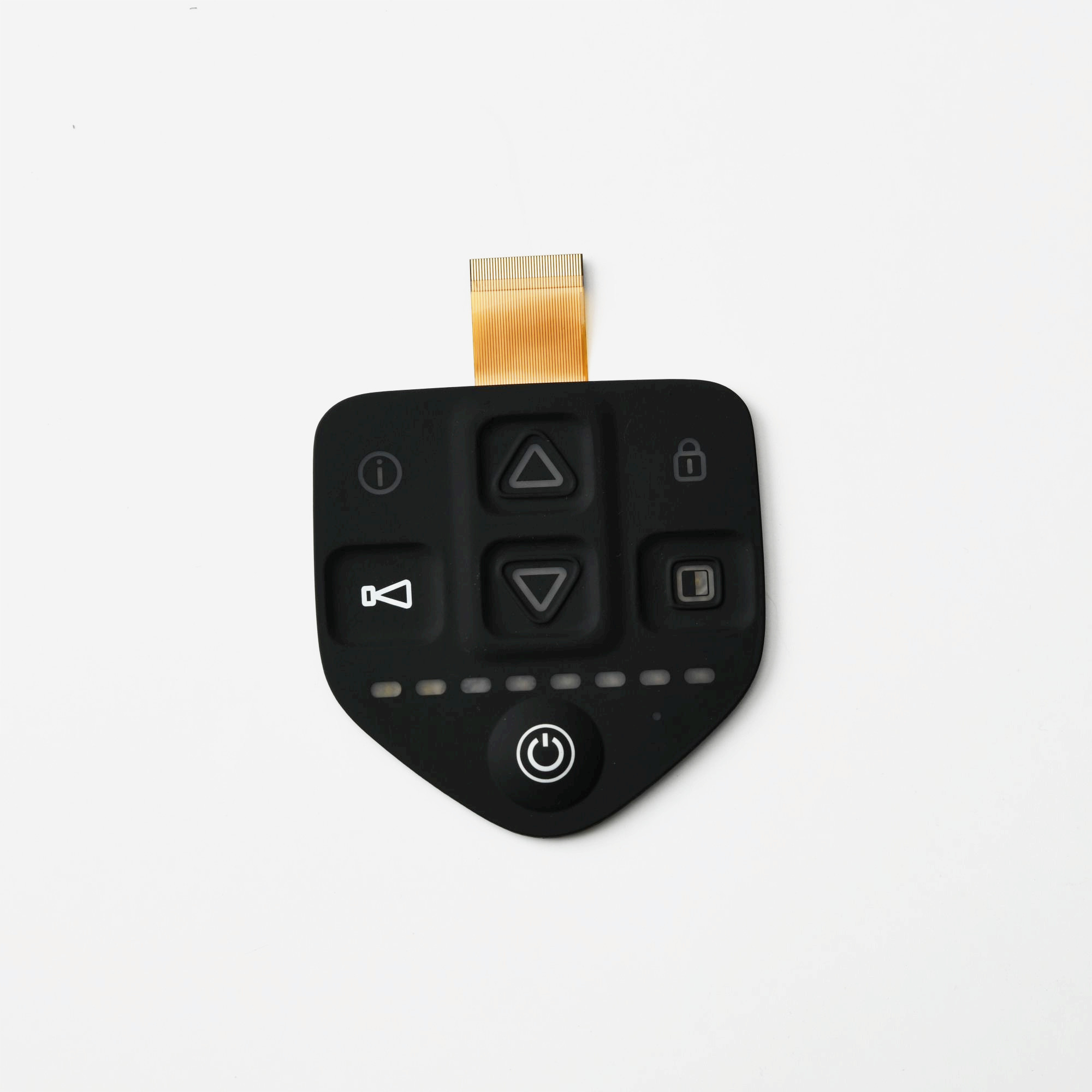 Flexible Custom Silicone Rubber Keypads With Silk Printing Laser ...